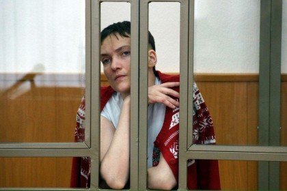 Надія Савченко під час голодування © А. Наумлюк
