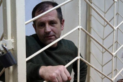 Volodymyr Balukh, Crimean jailed for Ukrainian flag, announces termless hunger strike